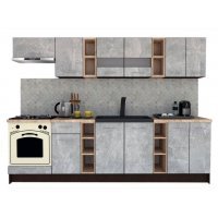 Bucatarie MARINA NEW 280 B Wenge / Decor 4298